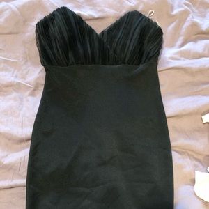 Foreign exchange black body-con dress